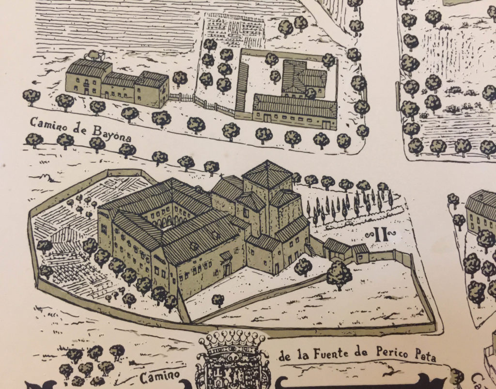 Plano de Chinchón de Carlos Alonso